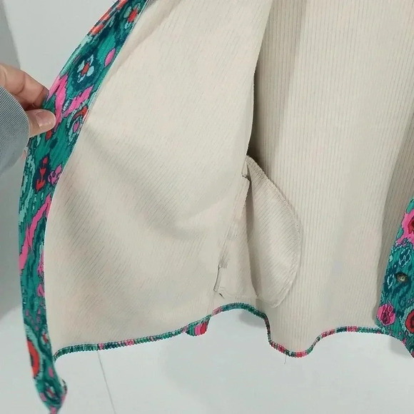 {Anthropologie} Savanna Jane Womens Button Up Courdoroy Shirt or Shacket - Picture 14 of 16